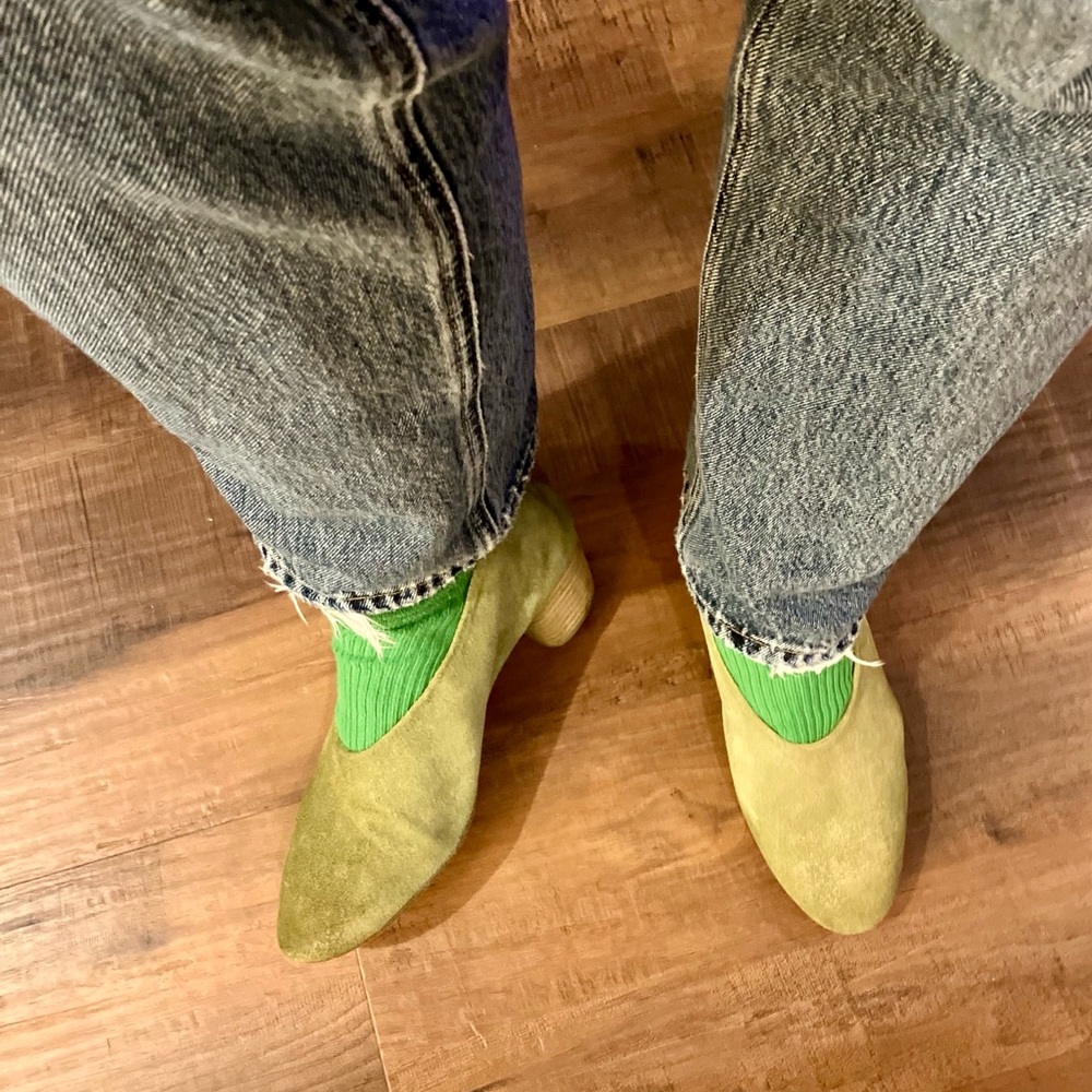 Marsell x Eckhaus Latta Almond Toe Pumps Heels Size 38 - MINT Condition!